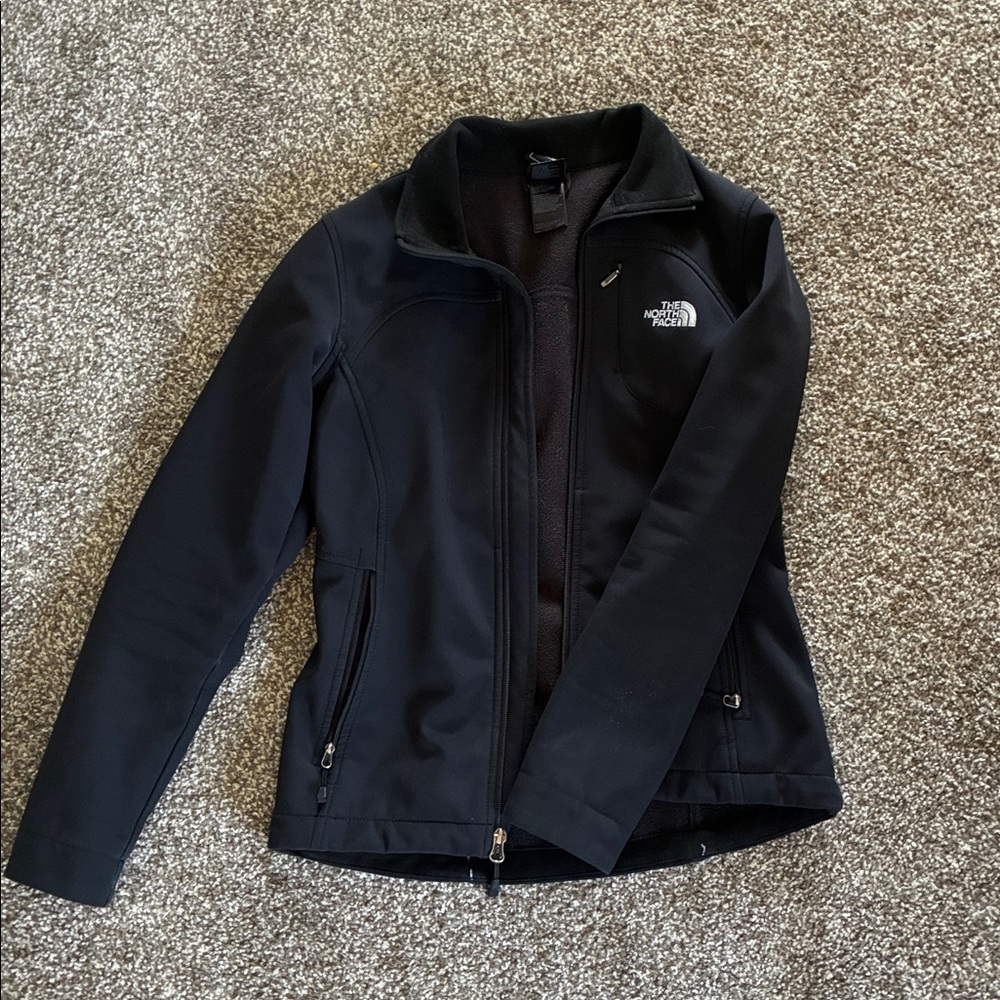 The North Face Midnight Black Softshell Jacket